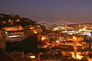 Lisbon by night